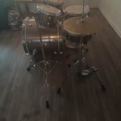 Gretsch Energy Series 10/12/16/22/5.5x14" 5pc Kit with Zildjian Cymbals 2010s - Grey image 3