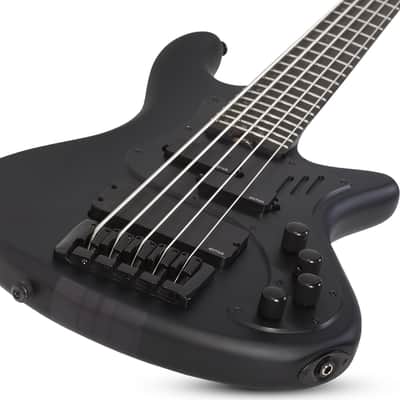 Schecter Stiletto-5 Stealth Pro Satin Black image 2