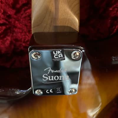 Fender Suona Stratocaster Thinline Violin Burst / 7lbs. 0.5 oz. #US23066201 image 6