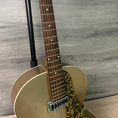 Vintage 1956 Gretsch Electromatic 6184 Corvette Electric Guitar Jaguar Tan #2641 image 9