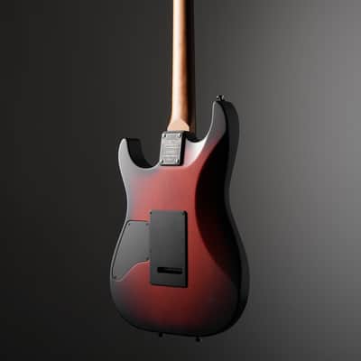 Schecter USA Custom Shop Sunset Custom II Electric Guitar - Tiger Flame Top, w/ OHSC image 5