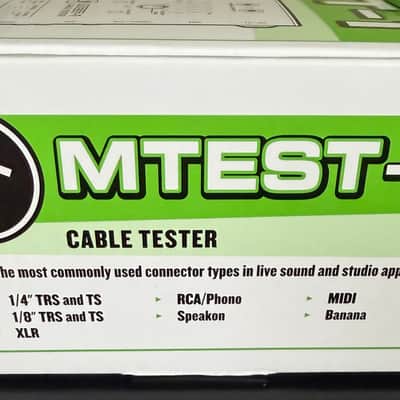 Mackie MTEST-1 Cable Tester image 11