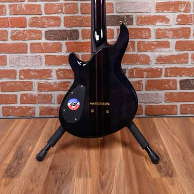 ESP LTD JR-608 Javier Reyes Signature Quilted Maple Top Faded Blue Sunburst 2016 w/Gigbag image 7