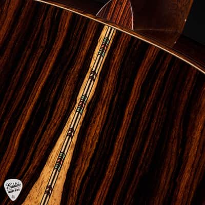 2025 - Bourgeois Victorian OMS-12 - Bearclaw Blue Sinker Sitka Spruce & Cocobolo image 11