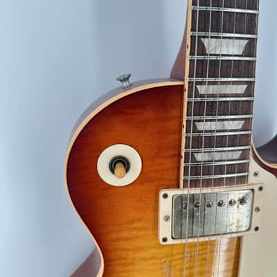 Immagine Gibson Custom Shop Billy Gibbons "Pearly Gates" '59 Les Paul Standard Aged & Signed - Aged Heritage Chery Sunburst - 5