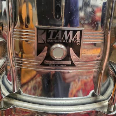 Tama Mastercraft Imperialstar 8056 14x6.5 10 Lug Snare Drum 1980s image 2