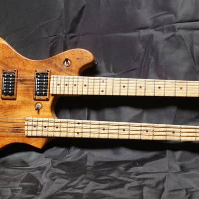 Double-Neck 6 String Guitar/4 String Bass Joe Till Guitars image 3
