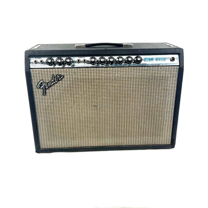 Used Fender Deluxe Reverb 1969-1970 Silverface image 1