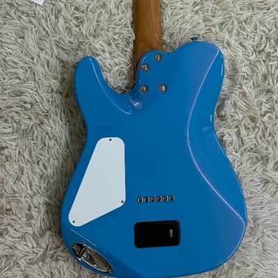 Charvel Pro-Mod So-Cal 2 24 HH HT CM, Caramelized Neck, Robin's Egg Blue 7.10LBS image 5