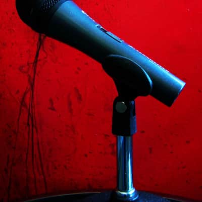 Vintage 1990's Sennheiser E815S dynamic cardioid microphone Low Z w mic clip image 4