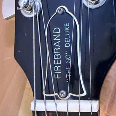 Gibson Firebrand "The SG" Deluxe 1982, All Original, Shaw Pickups image 4