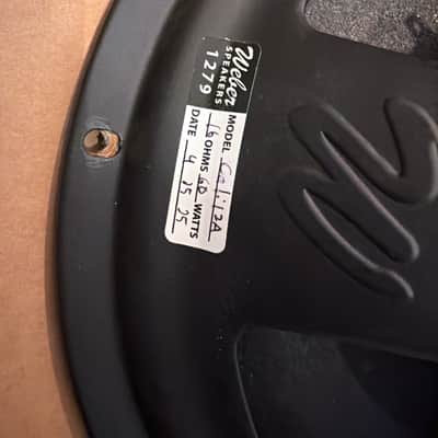 Weber Alnico California 12” 16ohm 2025 - 16ohm 60 watts image 5