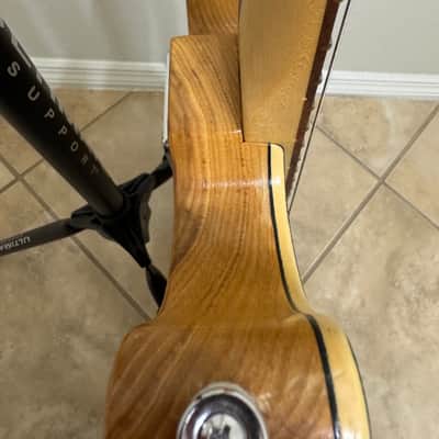 Partscaster Thinline S-Style - Turquoise Stain (Semi-Hollow Fender Strat) image 6