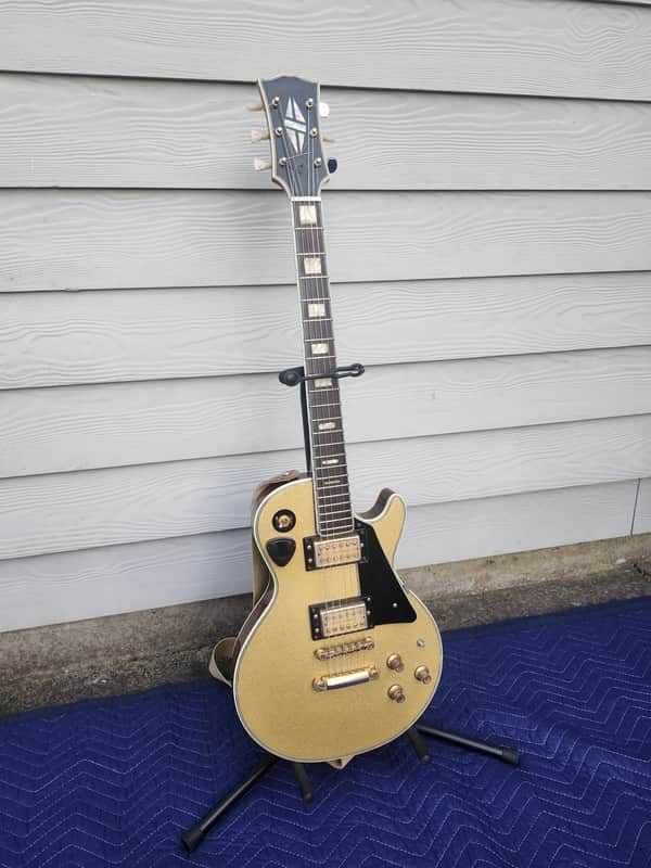 Vintage Japanese Gibson Les Paul Copy Electric Guitar 70s-80s - Walnut image 1