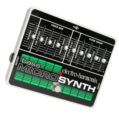 Electro-Harmonix Bass Micro Synth 55mA Analog Pedal with Adjustable Synth and 4 Voice Mixer image 3