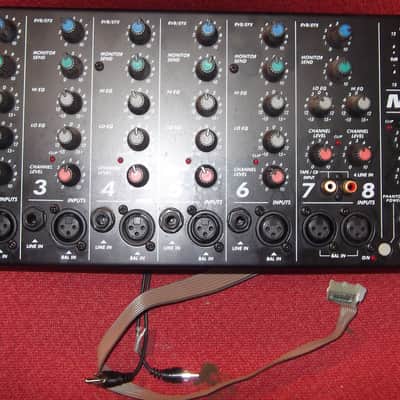 Yorkville Micromix MP8 8 Chan. Mixer Amp for Parts/Repair image 4