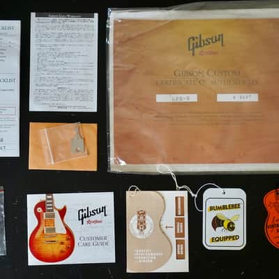 Gibson Custom Shop Yamano Les Paul R0 '60 Reissue Dark Back Iced Tea Burst 2007 image 22