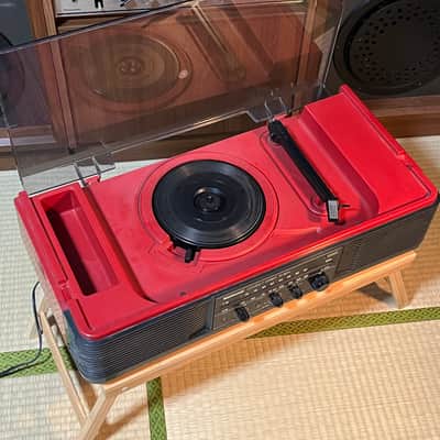 National SF-180N Radio & Record Player | Vintage Japanese Turntable Stereo | Serviced Working image 6
