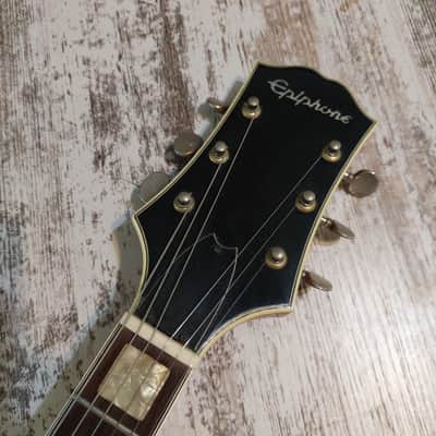 Vintage 1975 Epiphone ET-290 MIJ Matsumoku Crestwood Cherry Sunburst image 6