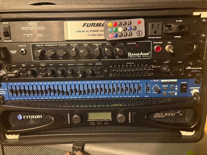 Ampeg SVP-PRO Preamp 1990’s - Black image 1