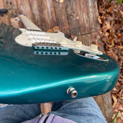 Fender American Standard Stratocaster with Matching Headstock, Rosewood Fretboard 1995 - Ocean Turquoise image 13
