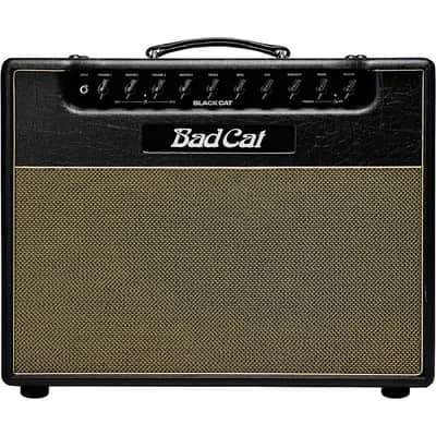 Bad Cat Black Cat 1x12 20W Tube Guitar Combo Amp Regular Black image 1