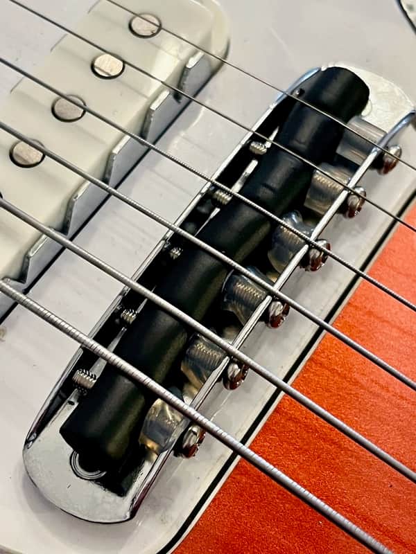 Waterslide Guitars Rubber Bridge For Jazzmasters/Jaguars/Offset Guitars image 1