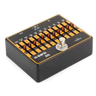Caline CP-24 10 Band EQ Guitar or Bass Effect Pedal True Bypass, price included Import Duty to USA image 4