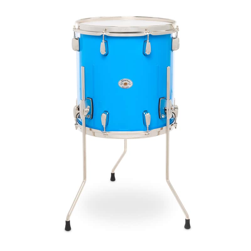 Slingerland Studio King Floor Tom, 14x14", Lunar Blue Lacquer image 1