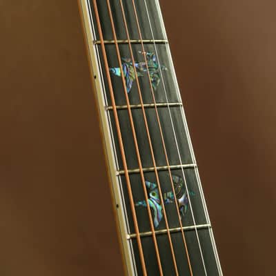 Gibson Dove Custom Shop Koa Masterpiece Acoustic Guitar Hummingbird image 10