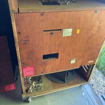 Leslie 122 RV for Hammond B 3 Organ 122 Tube Power amp + Reverb amp w/ Jensen V21 Horn Driver image 2
