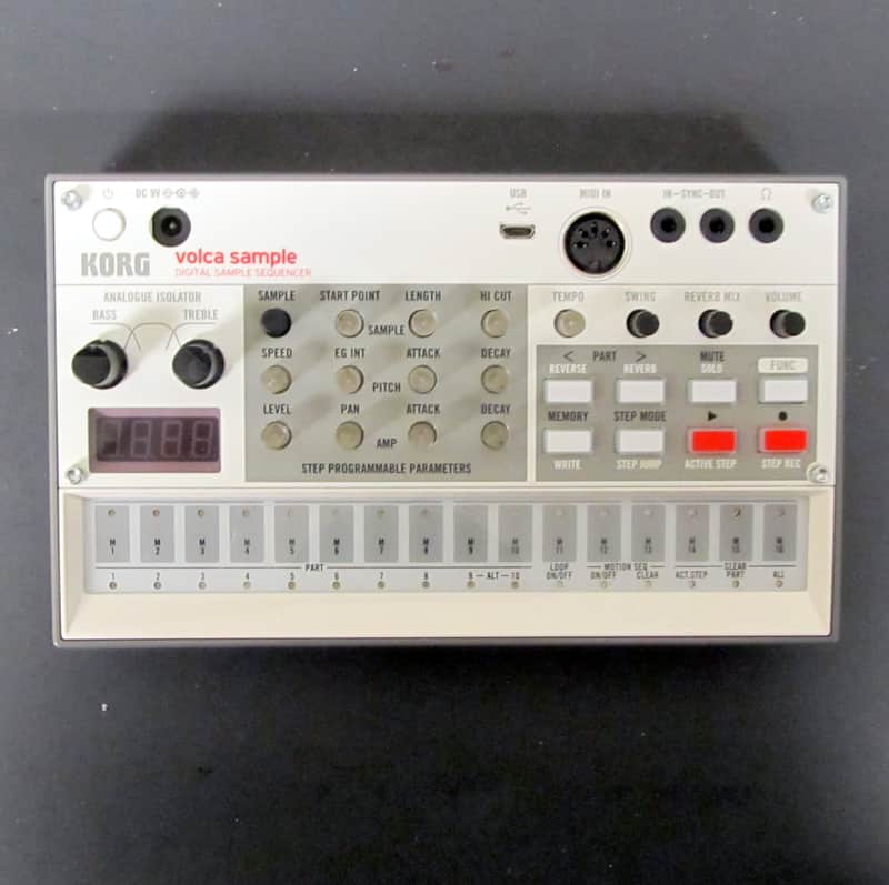 Used Korg Volca Sample 2 Digital Sample Sequencer VGC image 1