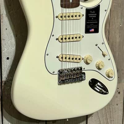 NEW Fender American Vintage II '73 Stratocaster with Rosewood Fretboard - Olympic White, In Stock and Ships Fast! Pro Set Up Included! image 3