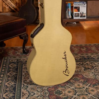 *Dread-Not Certified Used* Boucher BG-41-G Bluegrass Goose Series Gold Torrefied Adirondack/Mahogany OM Guitar w/K&K Pickup #1015 image 14