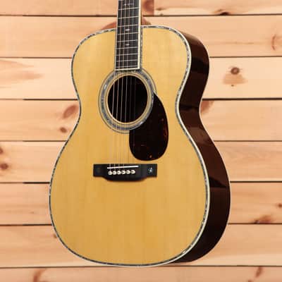 Martin OM-42 - Natural - 2793581 - PLEK'd image 3