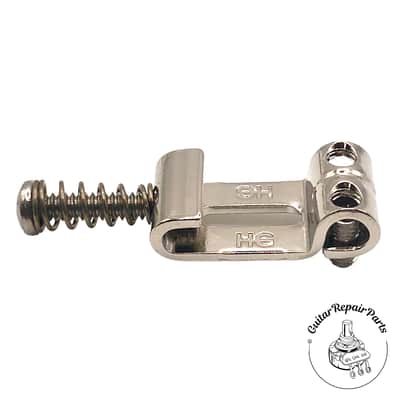 Highwood Contoured Vintage Strat Saddles HG 10,50 (2-1/16"52mm) - Nickel Gloss image 9
