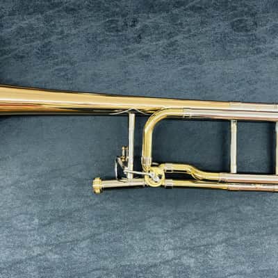 C-STOCK Bach Stradivarius 42BOG Professional Trombone Gold Bell image 5