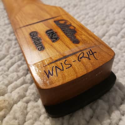 # WNS-R14-The best neck you ever felt or a FULL refund ! -USA made, Roasted, Nitro neck, Rosewood finger board, Rounded fret ends, NO fret tangs, Made for a Strat body. image 4