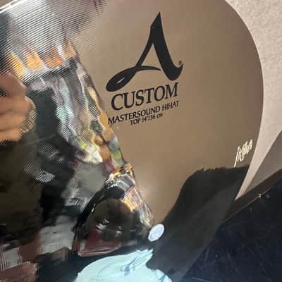 Avedis Zildjian Company A Custom Mastersound Hi-Hat Cymbals - 14 Inches image 2