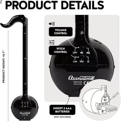 Japanese Electronic Music Synthesizer – Portable Otamatone Instrument, Fun and Easy for Musicians of All Ages image 3