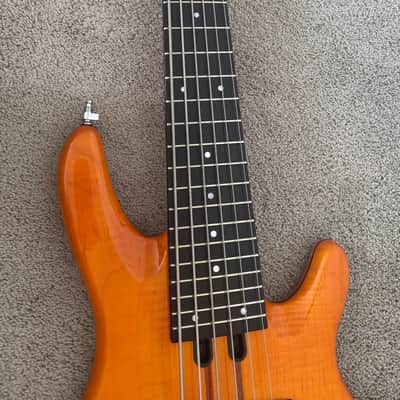Yamaha TRB6P - Orange with Strap Locks image 6