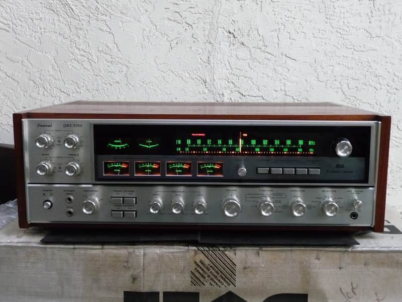Sansui QRX-5500 Stereo Quadraphonic Receiver Amplifier image 1