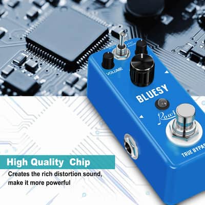 Rowin LEF-321 Bluesy Blues Overdrive Guitar Effect Pedal 2 Modes Bright/Fat Holiday Special $29.80 image 6