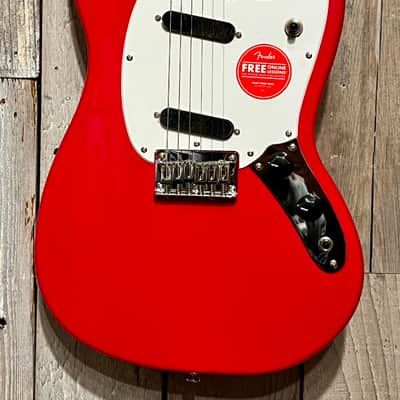 Squier Sonic Mustang Color Torino Red , Support Brick & Mortar Music Shops , Buy it Here ! image 3
