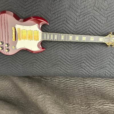 Gibson SG Custom 3 pickup 1992 - Deep Cherry image 2