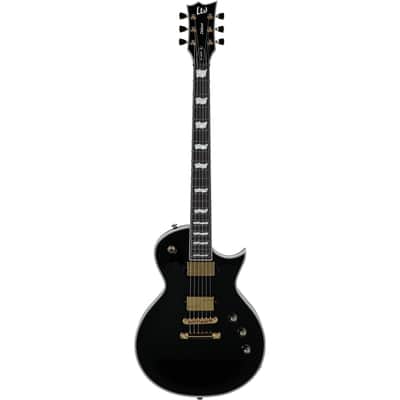 ESP LTD Deluxe EC-1000 Fluence Electric Guitar, Black image 4