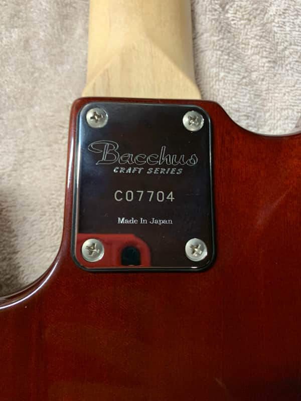 2017 Bacchus Craft Japan Series WL4-MAHO - Mahogany Body, Complete
