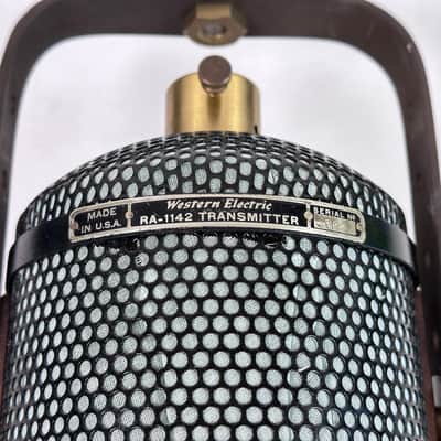 Western Electric RA-1142 Transmitter Multipattern Ribbon / Dynamic Microphone image 2