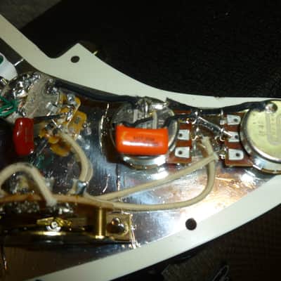 Seymour Duncan Dave Murray Signature Pickguard Assembly 2010s - Pearloid image 9