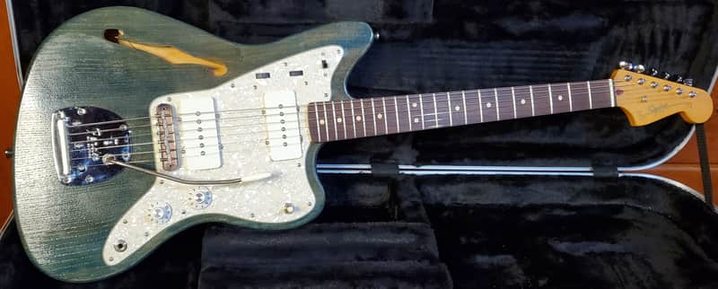 Saylor Thinline Jazzmaster®, Fender J Mascis Neck, Lollar JM-90 Pickups. image 1